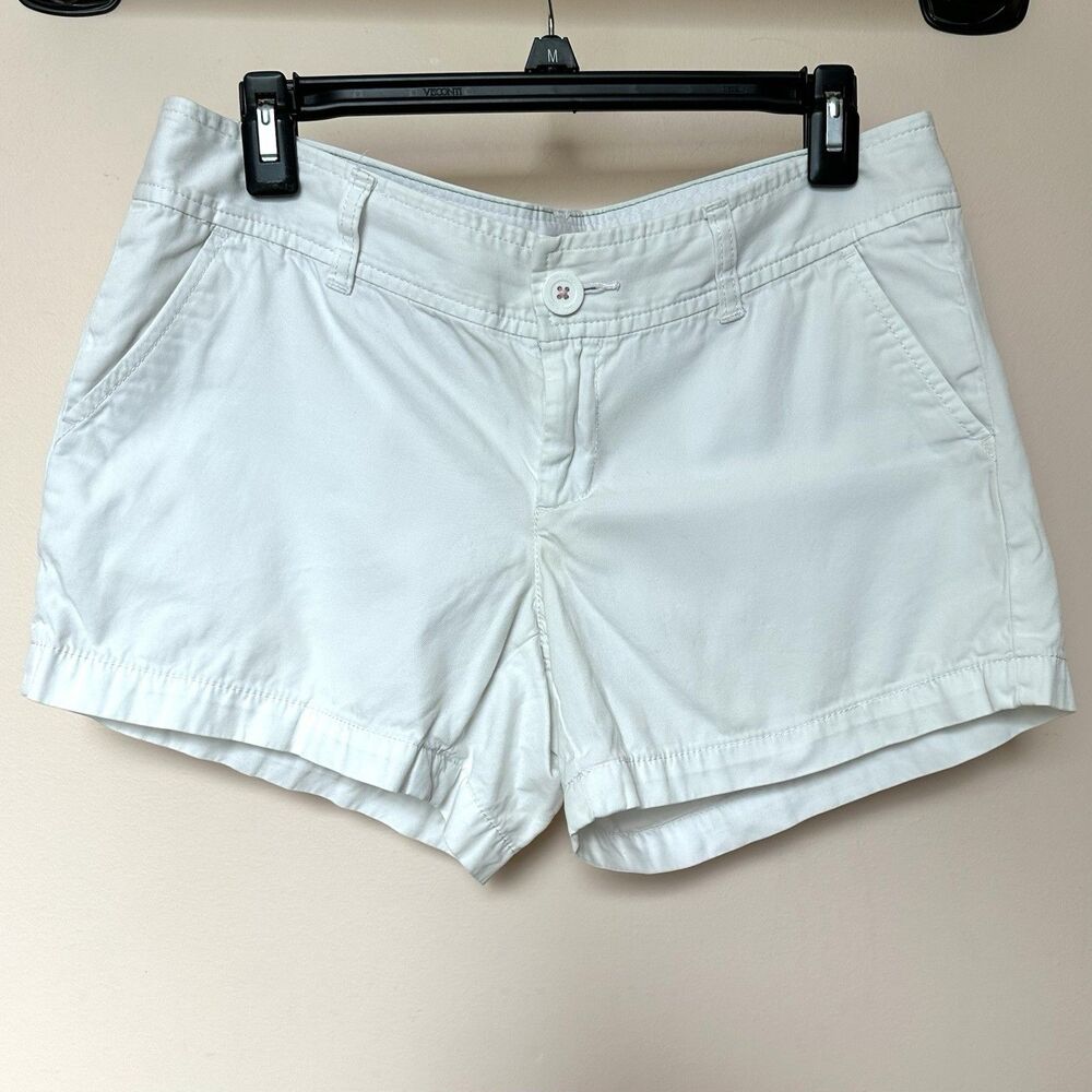 Lilly Pulitzer The Callahan Shorts Women 6 White Summer Beach Preppy Classic 32”